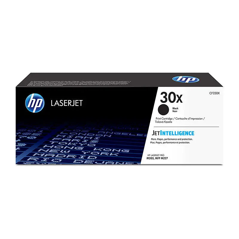 HP 30X Black Toner Cartridge (CF230X) – High Yield HP