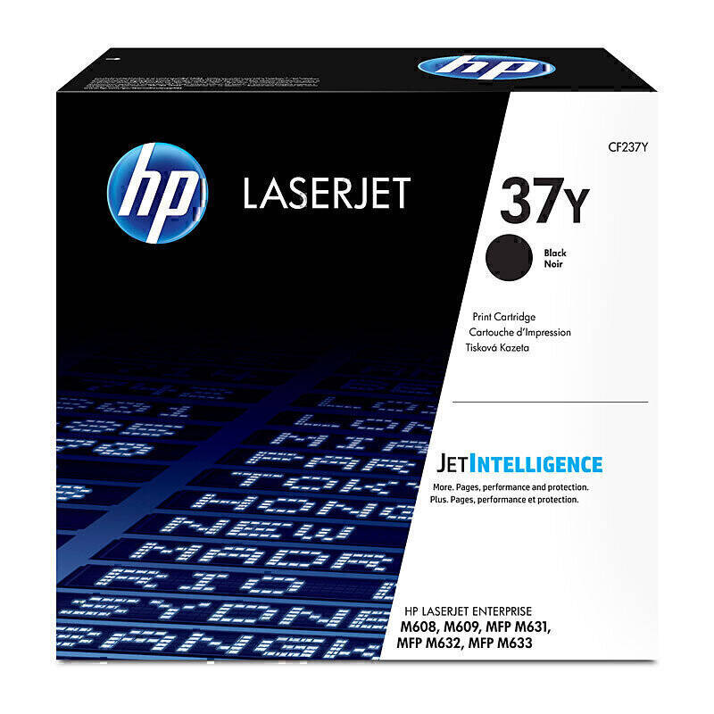 HP #37Y Black Toner CF237Y