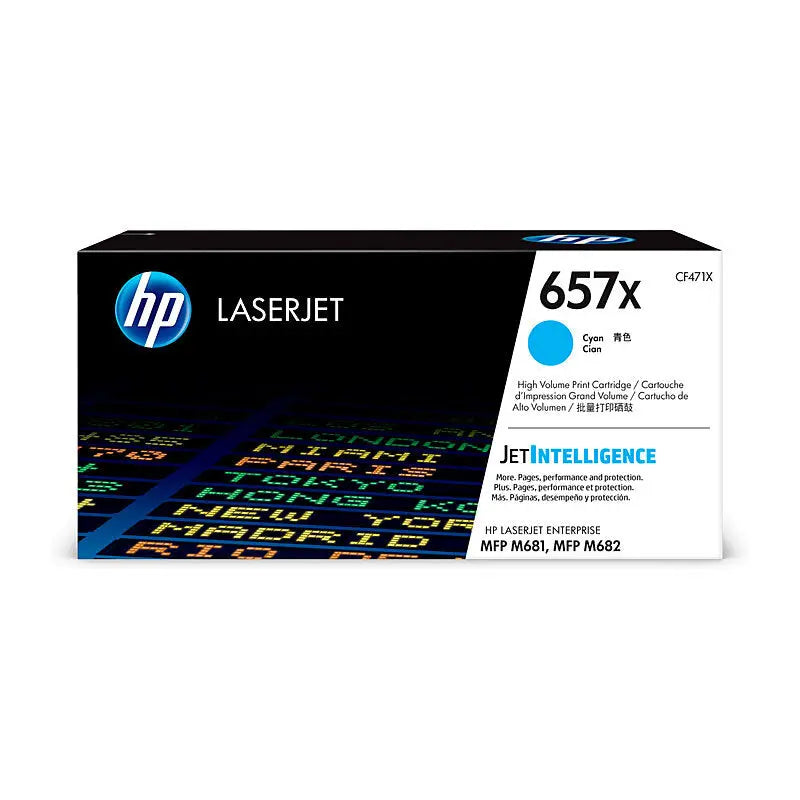 HP #657X Cyan Toner CF471X HP