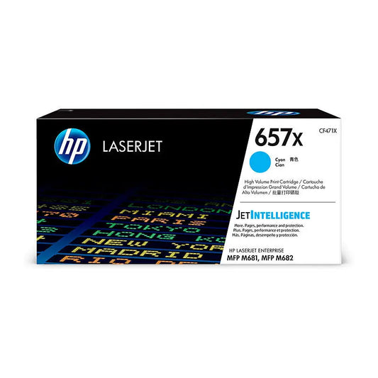 HP #657X Cyan Toner CF471X HP