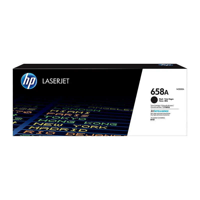 HP #658A Black Toner W2000A HP