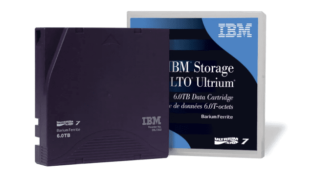 IBM LTO-7 TAPE 6TB UP TO 15TB  COMPRESSED | Conford IT