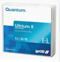 Quantum Certified Data Cartridge, LTO Ultrium 8 (LTO-8), 12TB Native | Conford IT