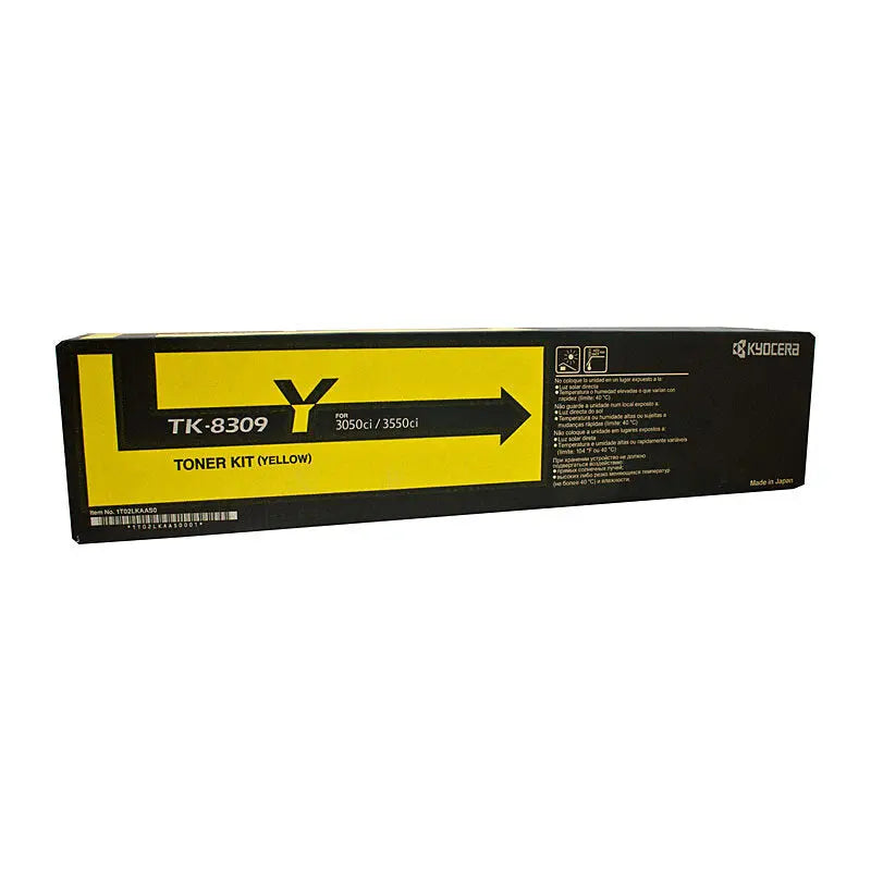 Kyocera TK8309Y Yellow Toner Kyocera