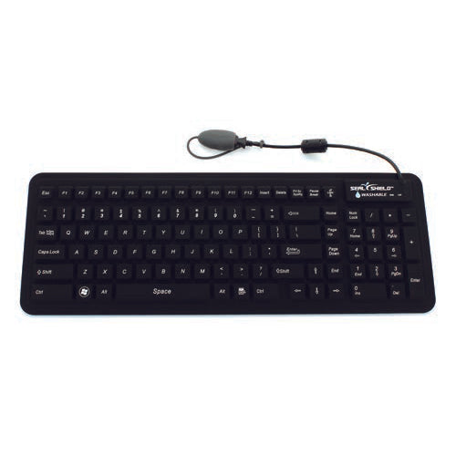 SEAL KEYBOARD 106K IP68 USB BLK