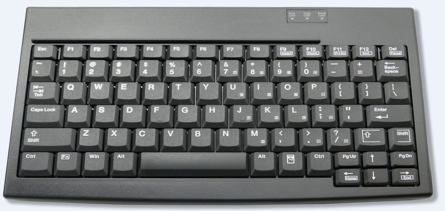 KSI KEYBOARD MINI USB 104K BLK