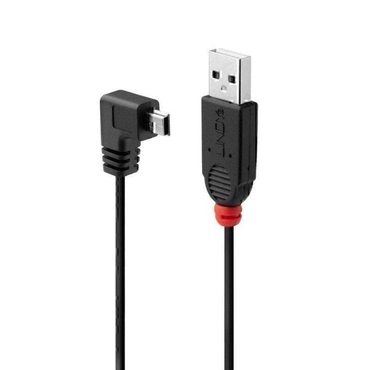 Lindy 1m USBA-MiniB 90' Cable | Conford IT