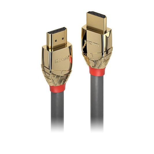 Lindy 3m HDMI 2.1 Cable Gold | Conford IT
