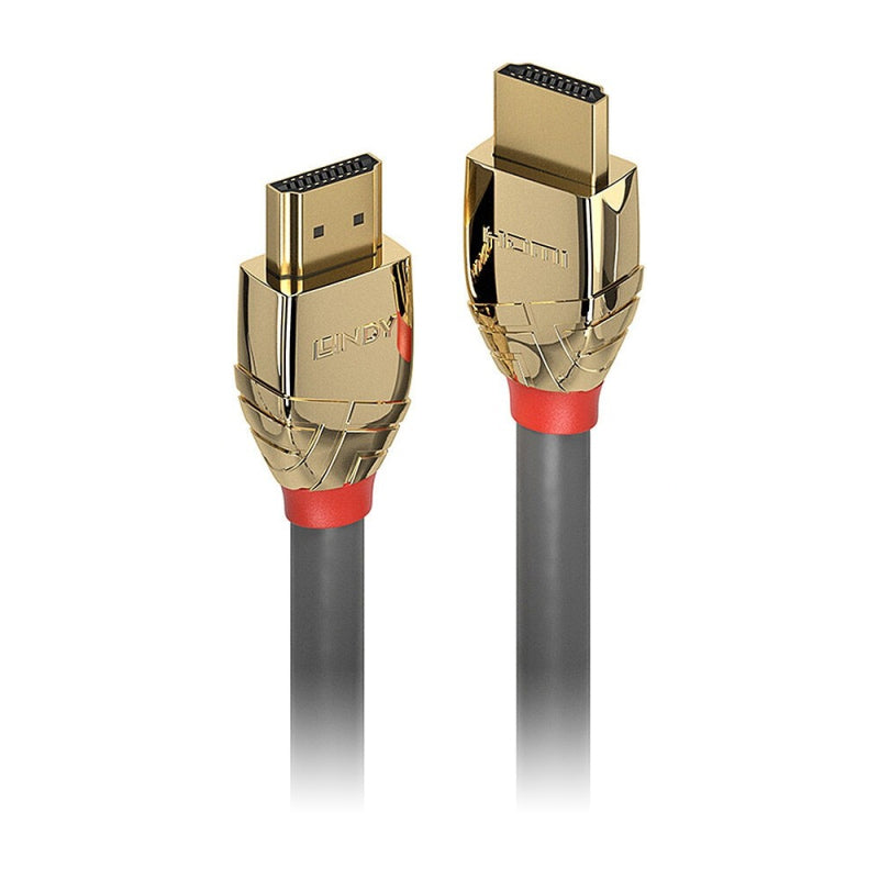 Lindy 5m HDMI 2.1 Cable Gold | Conford IT