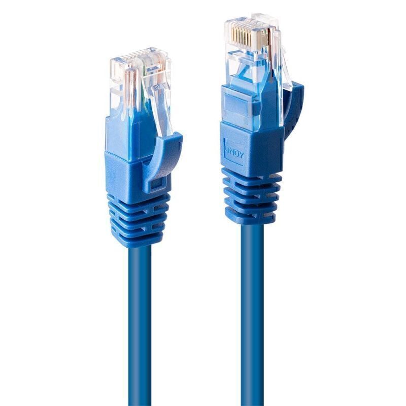 Lindy 5m CAT6 UTP Cable Blue | Conford IT