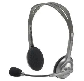 Logitech H110 Stereo Headset – Silver Logitech