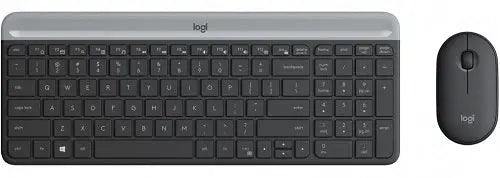 Logitech MK470 Slim Wireless Keyboard and Mouse Combo – Black Logitech