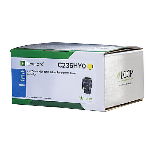 Lexm C2360Y0 Yellow Toner | Conford IT