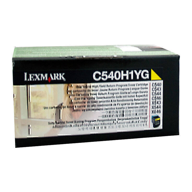 Lexm C540H1YG Yellow Toner | Conford IT