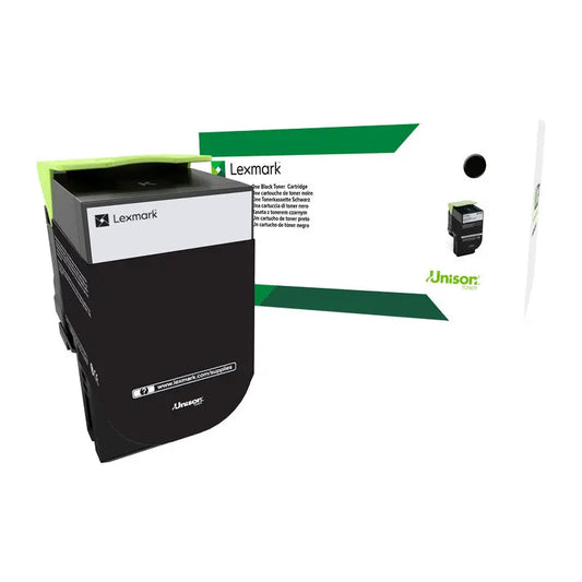 Lexm 708K Black Toner Lexmark