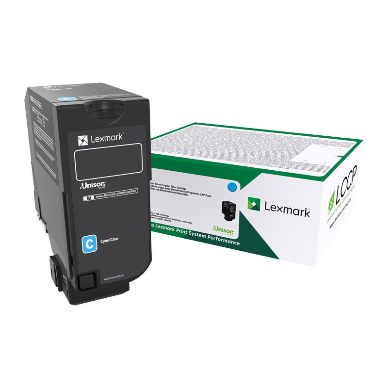 Lexm 74C60C0 Cyan Toner Lexmark