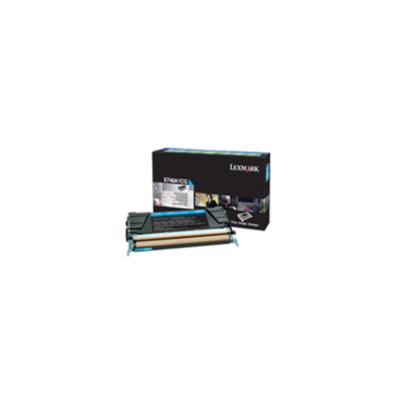 Lexm X746A1CG Cyan Pre Cart | Conford IT