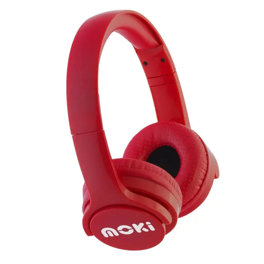 Moki Brites Headphones Red Moki International
