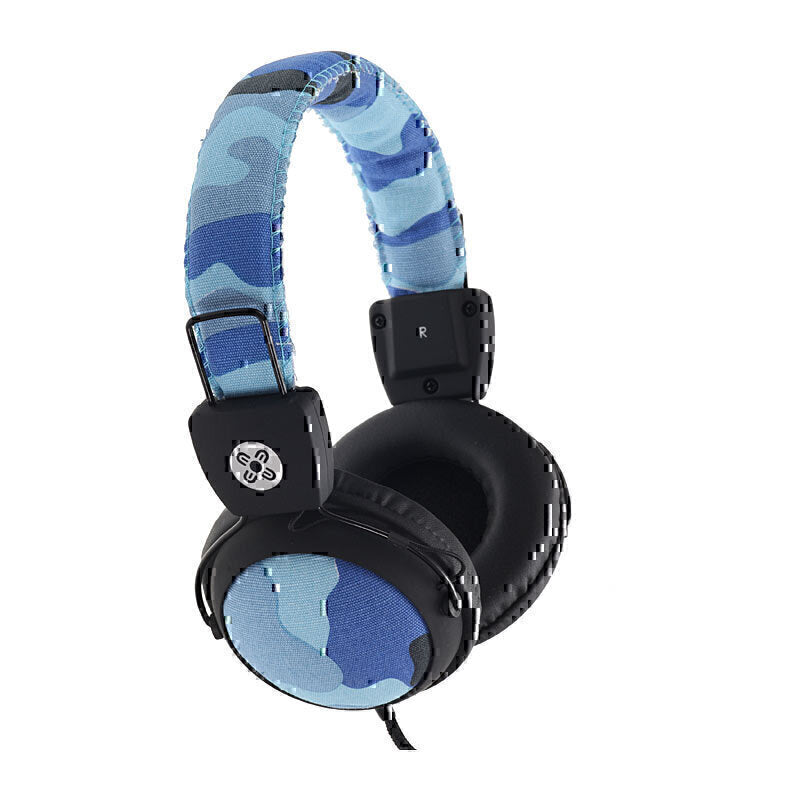 Moki Camo Headphones Blue | Conford IT