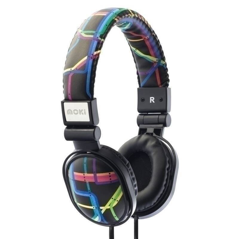 Moki Poppers Headphones Black | Conford IT