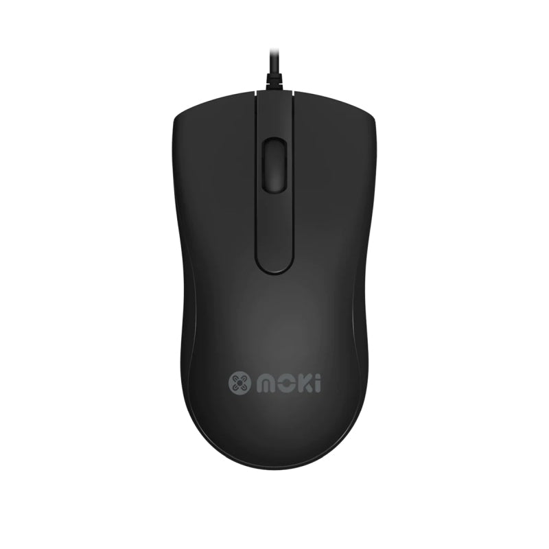 Moki Optical Mouse Wired USB | Conford IT