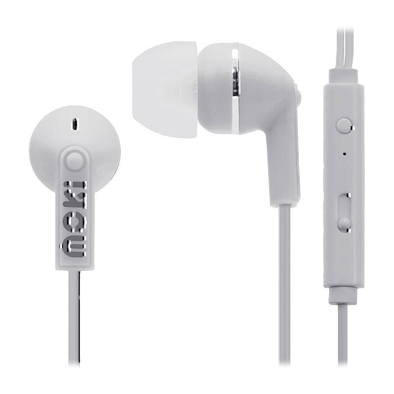 Moki Noise IsoEarbuds Mic Wh | Conford IT