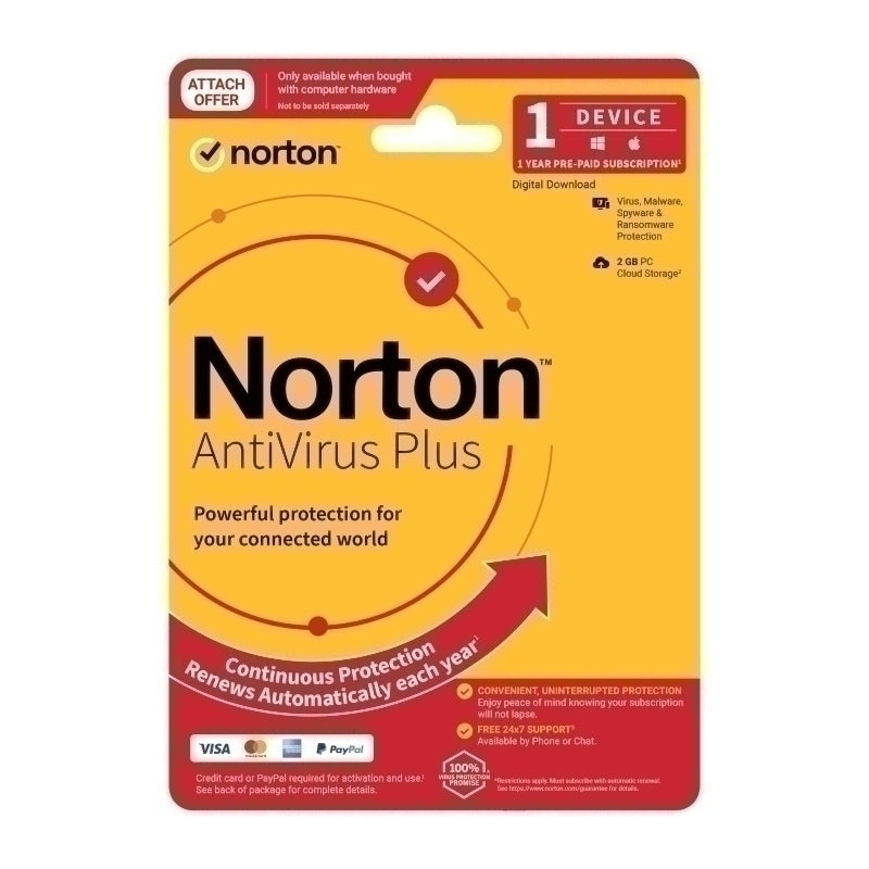 Norton AntiVirus 1U 1D 1 Yr | Conford IT