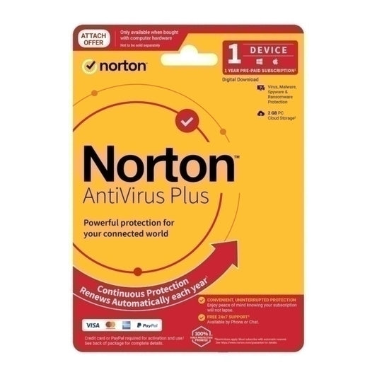 Norton AntiVirus 1U 1D KEY | Conford IT