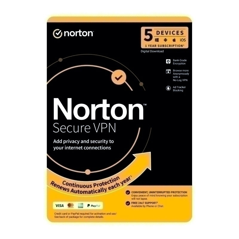 Norton Wifi Privacy 1U 5D 1 Yr | Conford IT