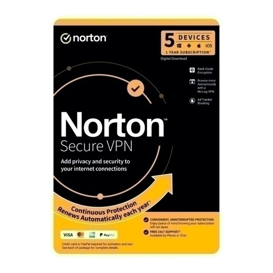 Norton Wifi Privacy 1U 5D 1 Yr | Conford IT