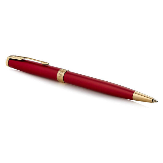 Parker Sonnet Red Lacquer GT Ballpoint Pen