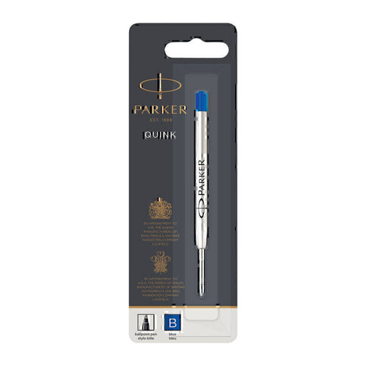 Parker Ballpoint Refill - Broad Blue Tip
