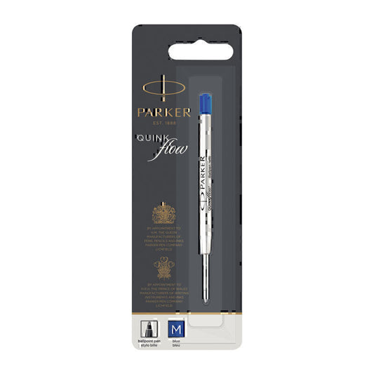 ChatGPT said: Parker Quinkflow Ballpoint Refill - Medium Blue