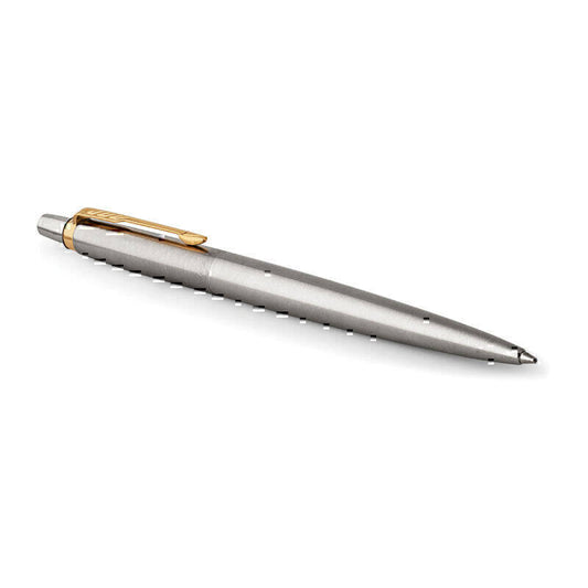 Parker Jotter Stainless Steel Ballpoint Pen with Gold Trim | Classic Design