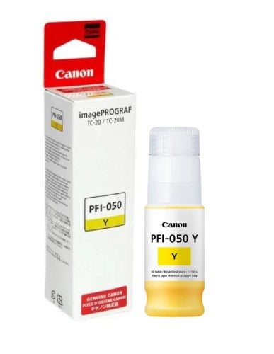 Canon PFI050 Yellow Ink