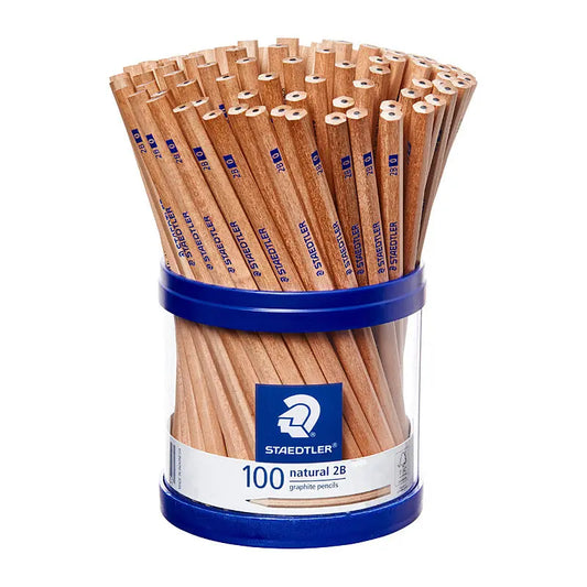 Staedtler Nat Penc 2B Bx100 Staedtler