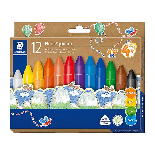 Staed Tri Jumbo Crayon  Bx12 Staedtler
