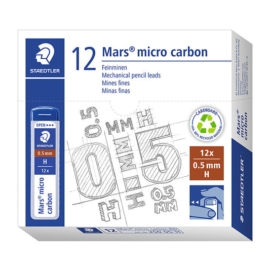 Staed LeadMicro0.5H Pk12 Bx12 Staedtler