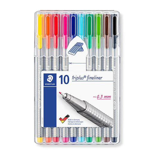 Staed Triplus 334 Fine Pk10 Staedtler
