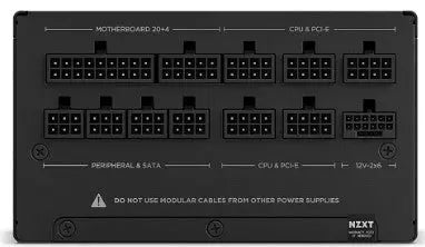 NZXT C1000 1000W 80+ Gold PSU, Fully Modular, 10 Yr Warranty - Conford IT