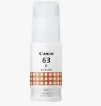 Canon GI63 Red Ink Bottle Canon