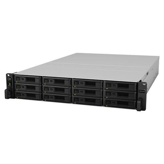 Synology RS3621RPXS, 12-Bay RackStation NAS, Xeon D-1531, 8GB RAM – 5 Year Warranty
