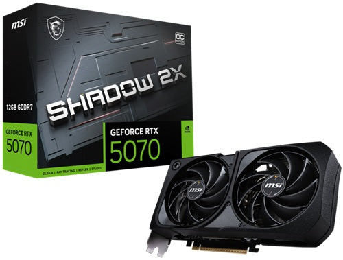 MSI RTX 5070 12G VENTUS 3X OC – 12GB GDDR7, 2557MHz, PCIe 5.0