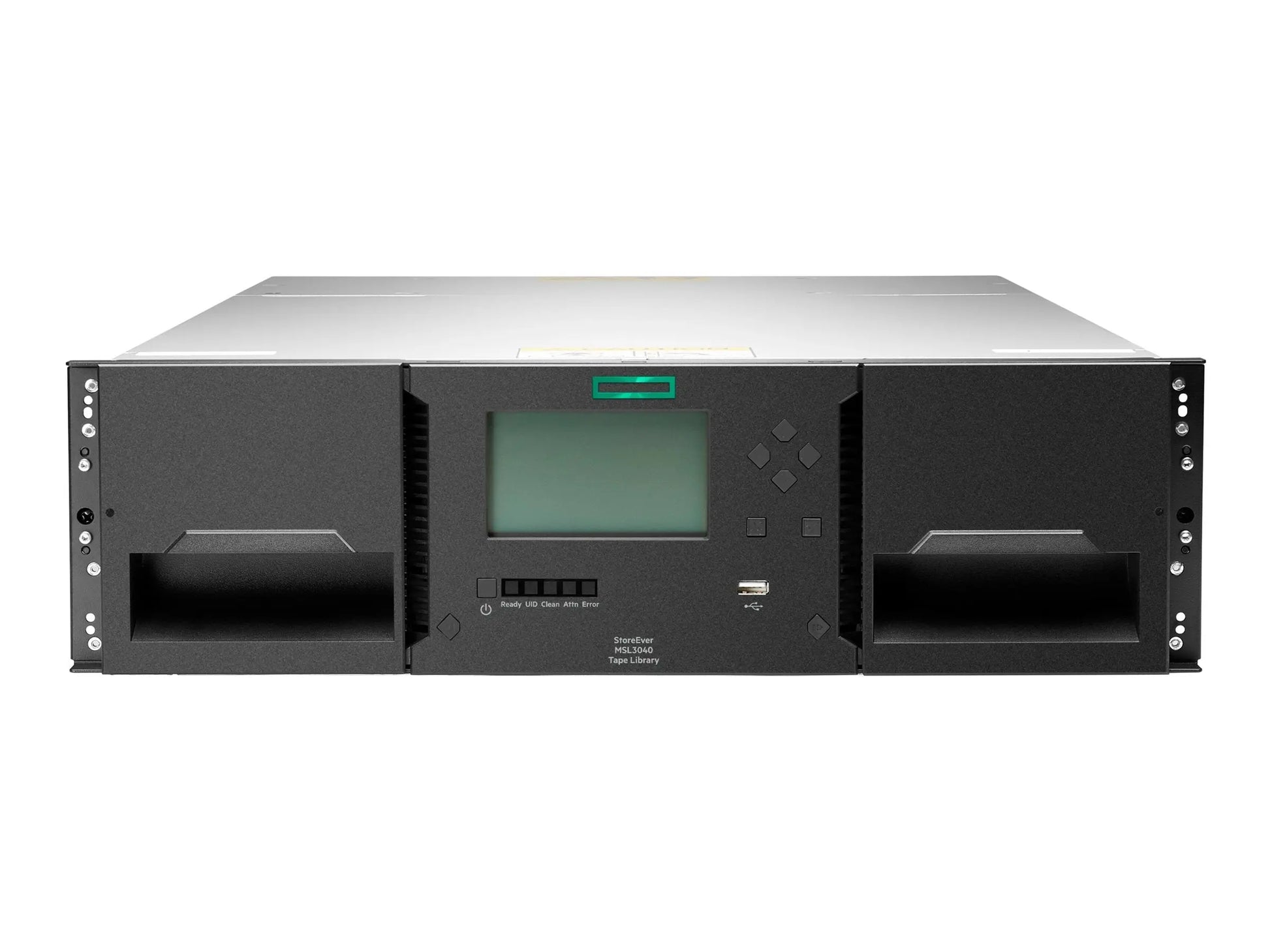 HPE Storage MSL3040 Tape Library 1x MSL LTO-9 SAS Drive 20x LTO-9 45TB Data Cartridges HPE