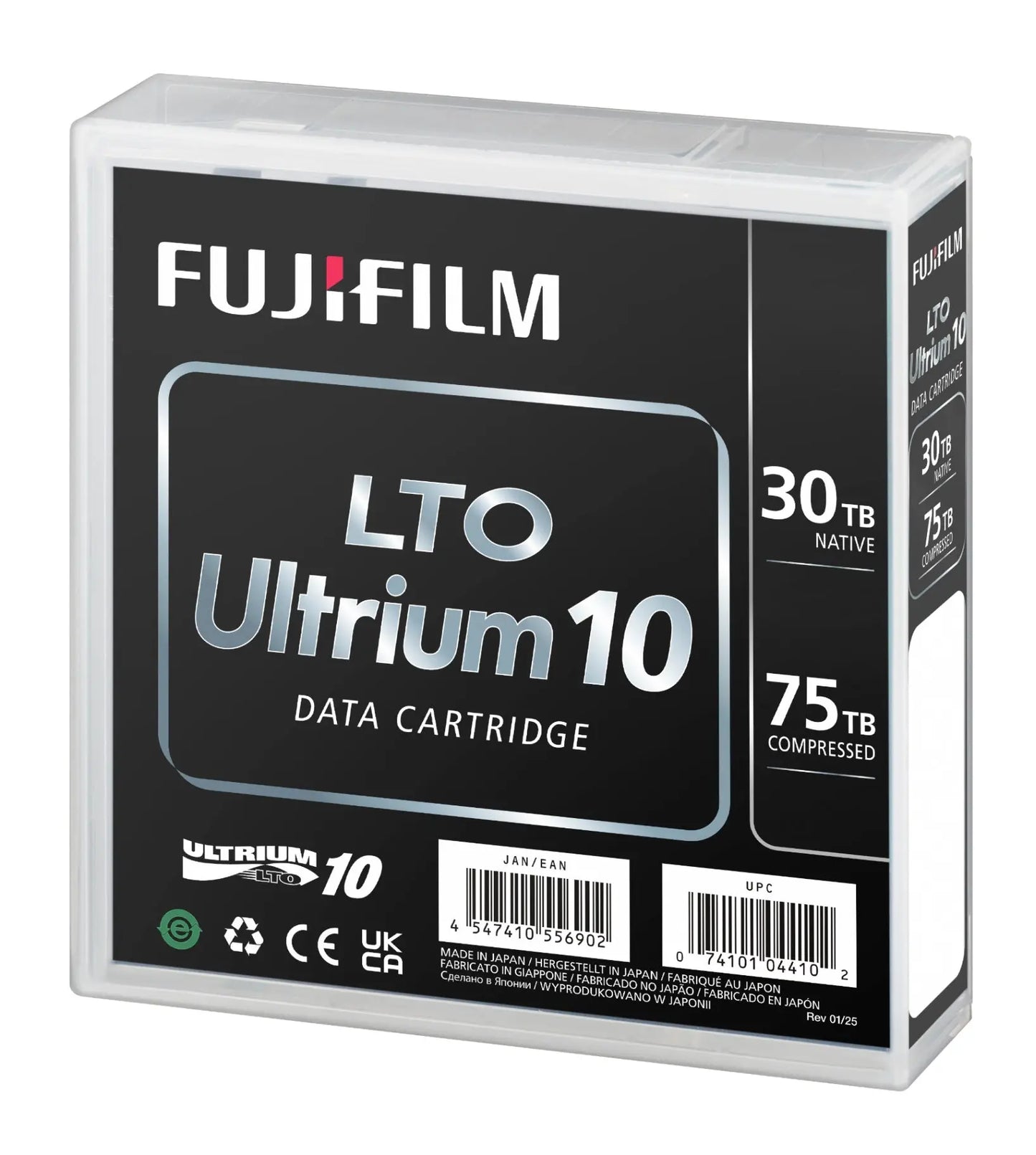 FUJIFULM LTO 10 - 75TB RW Data Cartridge FUJIFILM