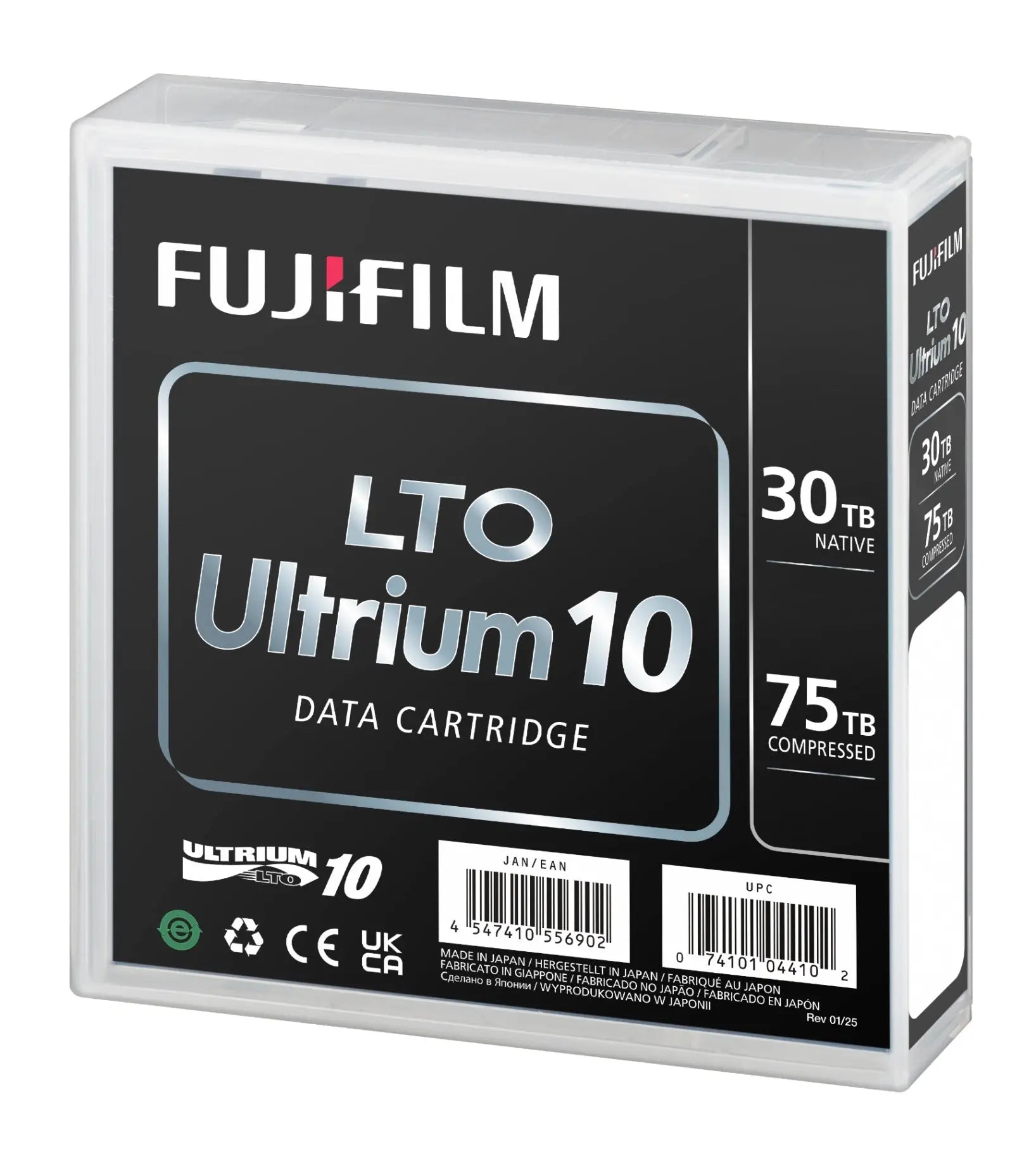 FUJIFULM LTO 10 - 75TB RW Data Cartridge FUJIFILM
