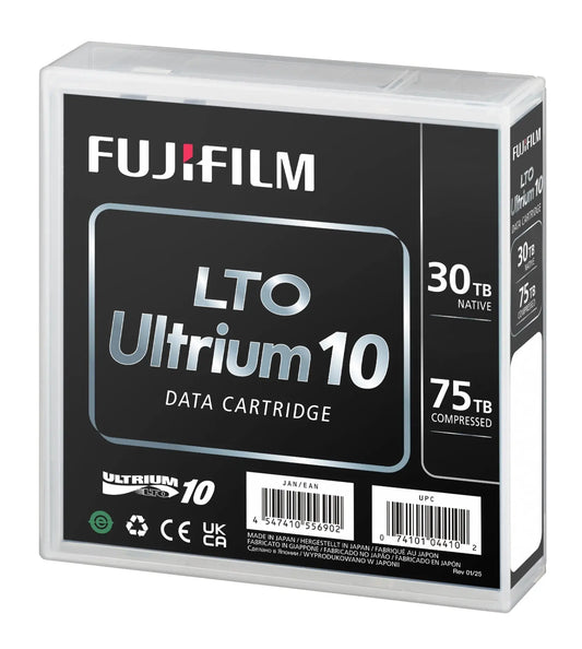 FUJIFULM LTO 10 - 75TB RW Data Cartridge FUJIFILM