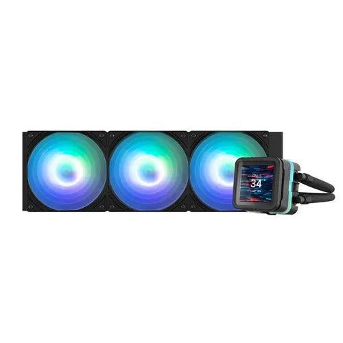 Zalman ALPHA2 DS A36 Black Liquid Cooler, LCD, ARGB, 5Yr Warranty Zalman