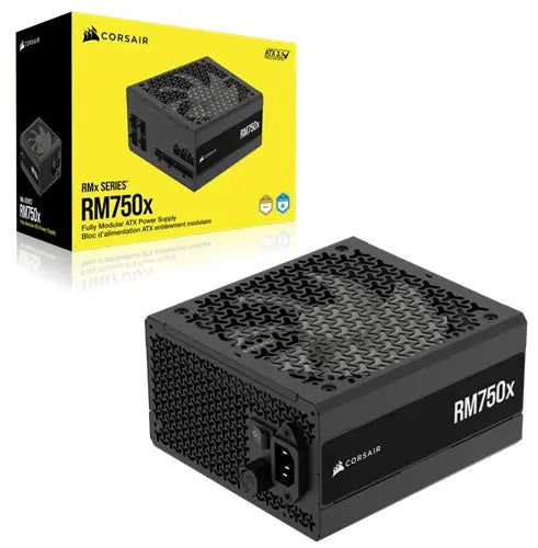 Corsair RM750x 750W 80 Plus Gold Fully Modular PSU – 10Yr Warranty Corsair