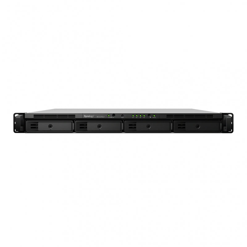 Synology RS1619xs+ 4-Bay 1U Rackmount NAS – Xeon, 8GB ECC RAM